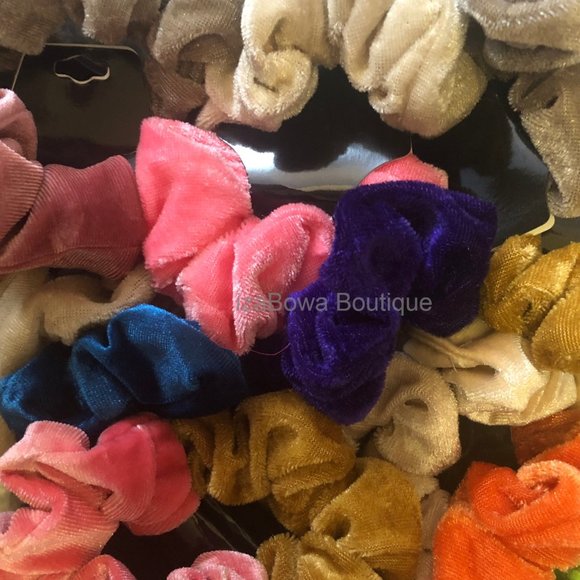 Hand Crafted Accessories - Random Velvet Scrunchie HANDCRAFTED (women's)